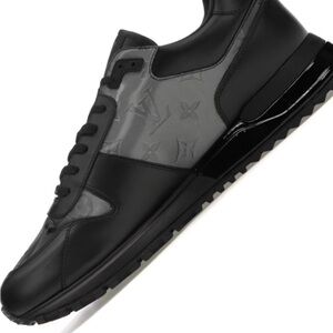 Louis Vuitton Black and Gray Sneakers